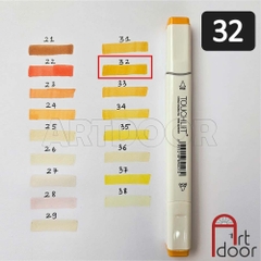 Bút marker TOUCHLIIT 6 (số 0~120) diễn họa kiến trúc, đô thị, đồ án nội thất