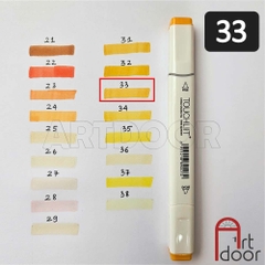 Bút marker TOUCHLIIT 6 (số 0~120) diễn họa kiến trúc, đô thị, đồ án nội thất