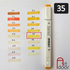 Bút marker TOUCHLIIT 6 (số 0~120) diễn họa kiến trúc, đô thị, đồ án nội thất