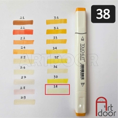 Bút marker TOUCHLIIT 6 (số 0~120) diễn họa kiến trúc, đô thị, đồ án nội thất