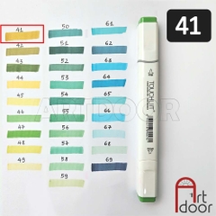 Bút marker TOUCHLIIT 6 (số 0~120) diễn họa kiến trúc, đô thị, đồ án nội thất