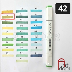 Bút marker TOUCHLIIT 6 (số 0~120) diễn họa kiến trúc, đô thị, đồ án nội thất