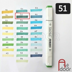 Bút marker TOUCHLIIT 6 (số 0~120) diễn họa kiến trúc, đô thị, đồ án nội thất