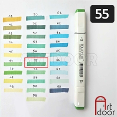 Bút marker TOUCHLIIT 6 (số 0~120) diễn họa kiến trúc, đô thị, đồ án nội thất