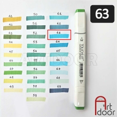 Bút marker TOUCHLIIT 6 (số 0~120) diễn họa kiến trúc, đô thị, đồ án nội thất