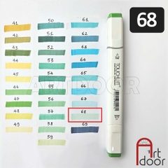 Bút marker TOUCHLIIT 6 (số 0~120) diễn họa kiến trúc, đô thị, đồ án nội thất