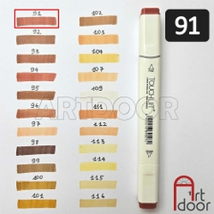 Bút marker TOUCHLIIT 6 (số 0~120) diễn họa kiến trúc, đô thị, đồ án nội thất