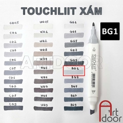 Bút marker TOUCHLIIT 6 (tông Xám) diễn họa kiến trúc, đô thị, đồ án nội thất