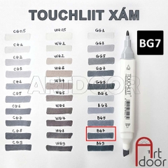 Bút marker TOUCHLIIT 6 (tông Xám) diễn họa kiến trúc, đô thị, đồ án nội thất