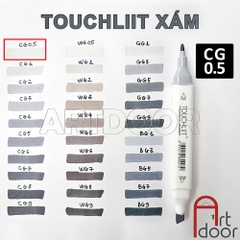 Bút marker TOUCHLIIT 6 (tông Xám) diễn họa kiến trúc, đô thị, đồ án nội thất