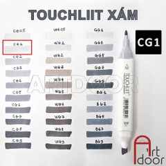 Bút marker TOUCHLIIT 6 (tông Xám) diễn họa kiến trúc, đô thị, đồ án nội thất