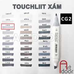 Bút marker TOUCHLIIT 6 (tông Xám) diễn họa kiến trúc, đô thị, đồ án nội thất