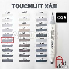 Bút marker TOUCHLIIT 6 (tông Xám) diễn họa kiến trúc, đô thị, đồ án nội thất