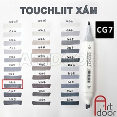 Bút marker TOUCHLIIT 6 (tông Xám) diễn họa kiến trúc, đô thị, đồ án nội thất
