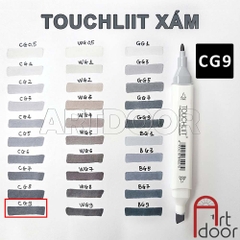 Bút marker TOUCHLIIT 6 (tông Xám) diễn họa kiến trúc, đô thị, đồ án nội thất
