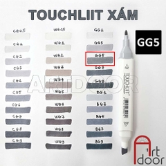 Bút marker TOUCHLIIT 6 (tông Xám) diễn họa kiến trúc, đô thị, đồ án nội thất