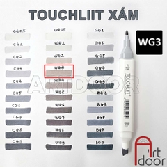 Bút marker TOUCHLIIT 6 (tông Xám) diễn họa kiến trúc, đô thị, đồ án nội thất