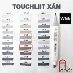 Bút marker TOUCHLIIT 6 (tông Xám) diễn họa kiến trúc, đô thị, đồ án nội thất