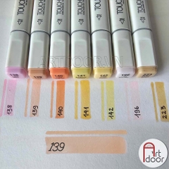 Bút marker TOUCHLIIT 6 (màu Da) vẽ da người, truyện tranh, manga, minh họa