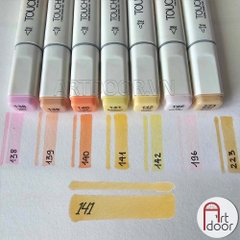 Bút marker TOUCHLIIT 6 (màu Da) vẽ da người, truyện tranh, manga, minh họa