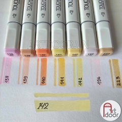 Bút marker TOUCHLIIT 6 (màu Da) vẽ da người, truyện tranh, manga, minh họa
