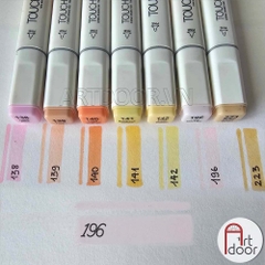 Bút marker TOUCHLIIT 6 (màu Da) vẽ da người, truyện tranh, manga, minh họa