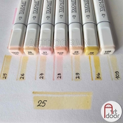 Bút marker TOUCHLIIT 6 (màu Da) vẽ da người, truyện tranh, manga, minh họa