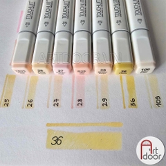 Bút marker TOUCHLIIT 6 (màu Da) vẽ da người, truyện tranh, manga, minh họa