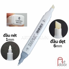 Bút marker TOUCHLIIT 6 (tông Xám) diễn họa kiến trúc, đô thị, đồ án nội thất