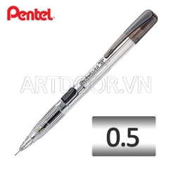 Bút chì kim bấm PENTEL Techniclick bấm cạnh chính hãng PD105 (đầu 05)