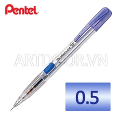 Bút chì kim bấm PENTEL Techniclick bấm cạnh chính hãng PD105 (đầu 05)