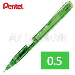 Bút chì kim bấm PENTEL Techniclick bấm cạnh chính hãng PD105 (đầu 05)