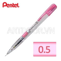 Bút chì kim bấm PENTEL Techniclick bấm cạnh chính hãng PD105 (đầu 05)