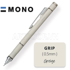 Bút chì kim bấm TOMBOW Grip Limited có đệm tay (đầu 05mm) dòng Mono Graph lắc đẩy ngòi