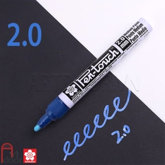 Bút acrylic SAKURA Pentouch viết thiệp cưới, vẽ vải, nhựa, kính, gỗ, đá, canvas