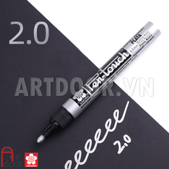 Bút acrylic SAKURA Pentouch viết thiệp cưới, vẽ vải, nhựa, kính, gỗ, đá, canvas
