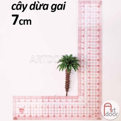 Cây mô hình Cọ, Dừa làm thủ công - [xả kho]