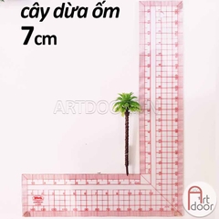 Cây mô hình Cọ, Dừa làm thủ công - [xả kho]