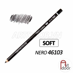 Bút chì than Đen Mịn CRETACOLOR Nero (cây lẻ)