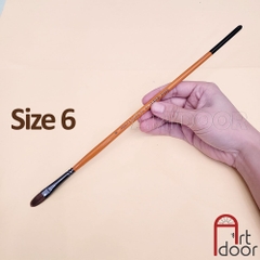 Cọ vẽ đầu Oval ARTPOWER lông Ngựa Mix (A810)