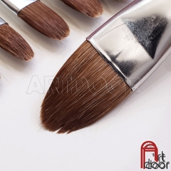Cọ vẽ đầu Oval SUNWAY Taipei 101 lông Chồn Mix (B399)
