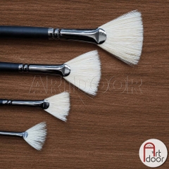 Cọ vẽ đầu Quạt ARTPOWER lông Heo Mix (MA113)