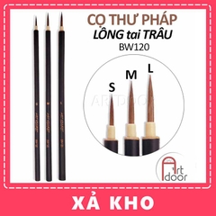 Cọ vẽ đầu Tỉa thư pháp ART SECRET lông tai Trâu (BW120) - [xả kho]