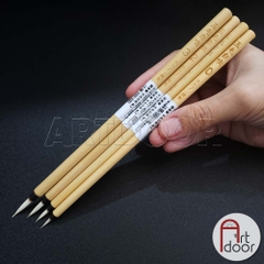 Cọ vẽ đầu Tỉa thư pháp HOLBEIN Tamage Hakkei lông Mèo Nhật Bản