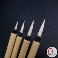 Cọ vẽ đầu Tỉa thư pháp HOLBEIN Tamage Hakkei lông Mèo Nhật Bản