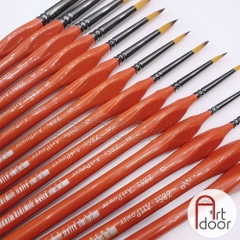 Cọ vẽ đầu tròn ARTPOWER (ZBS2) học vẽ màu nước, pentel poster, gouache, luyện thi trang trí màu