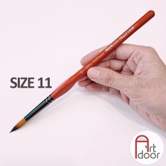 Cọ vẽ đầu tròn HAND (ZBS2), ARTPOWER (ZBS2) học vẽ trang trí màu nước, pentel poster, gouache