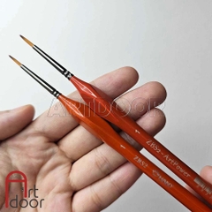 Cọ vẽ đầu tròn HAND (ZBS2) học vẽ màu nước, pentel poster, gouache, luyện thi trang trí màu