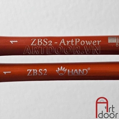 Cọ vẽ đầu tròn HAND (ZBS2), ARTPOWER (ZBS2) học vẽ trang trí màu nước, pentel poster, gouache