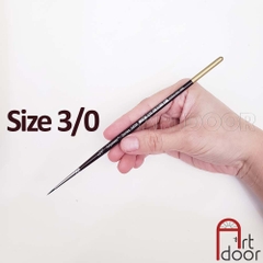 Cọ vẽ đầu Tròn màu nước ARTPOWER lông Sói (A688)